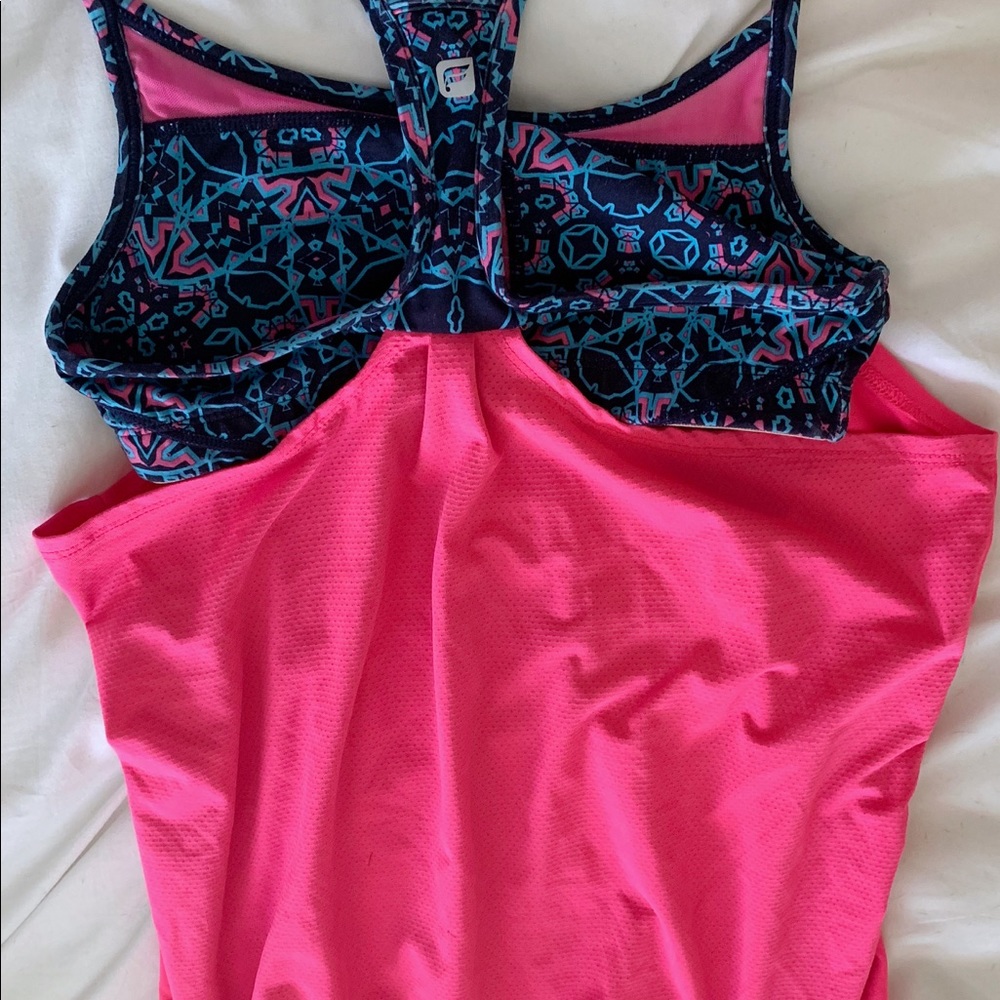 Fabletics Norwalk Tank bright pink size xxs